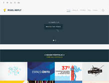 Tablet Screenshot of pixelreply.com
